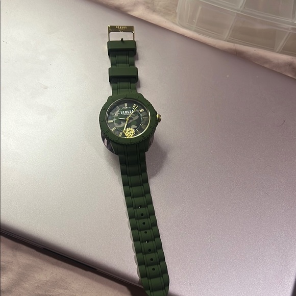 Versus by Visace Green and Gold Watch - Picture 6 of 8